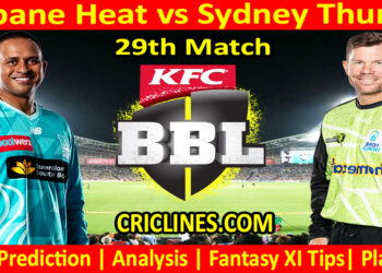 BBH vs SYT-Today Match Prediction-Dream11-BBL T20 2025-26-29th Match-Who Will Win