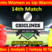 GGW vs UPW-Today Match Prediction-WPL T20 2026-14th Match-Dream11-Who Will Win
