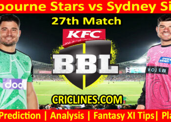 MLS vs SYS-Today Match Prediction-Dream11-BBL T20 2025-26-27th Match-Who Will Win