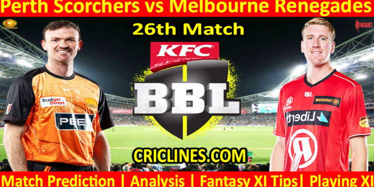 PRS vs MLR-Today Match Prediction-Dream11-BBL T20 2025-26-26th Match-Who Will Win