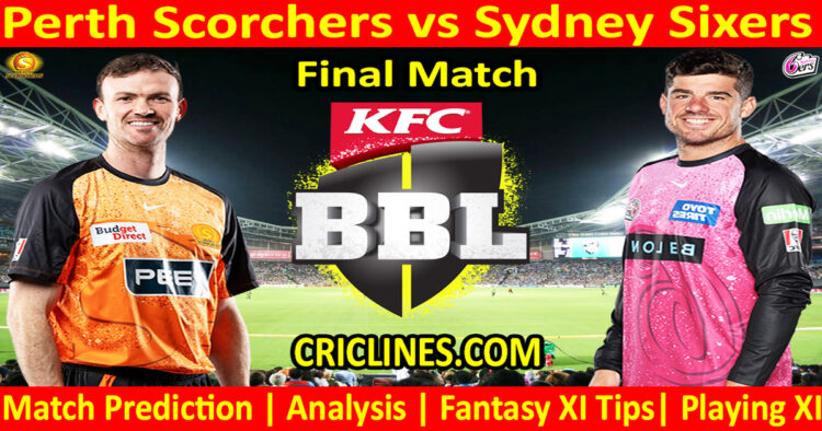 PRS vs SYS-Today Match Prediction-Dream11-BBL T20 2025-26-Final Match-Who Will Win