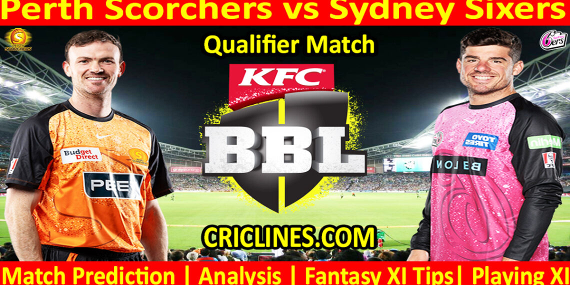 PRS vs SYS-Today Match Prediction-Dream11-BBL T20 2025-26-Qualifier Match-Who Will Win
