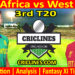 SA vs WI-Today Match Prediction-Dream11-3rd T20 Match-2026-Who Will Win