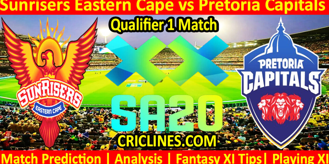 SEC vs PC-Today Match Prediction-SA20 T20 2025-26-Dream11-Qualifier 1 Match-Who Will Win