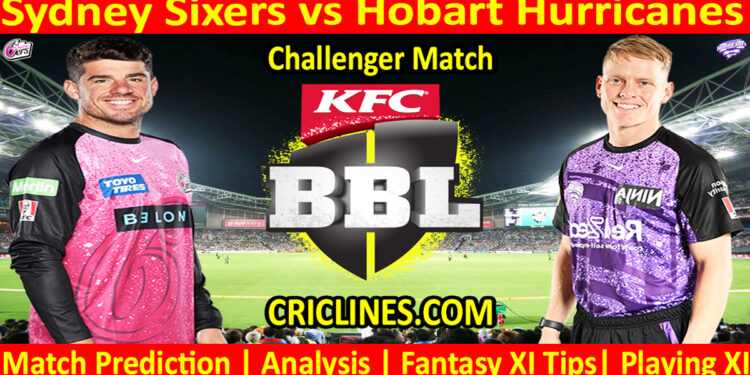 SYS vs HBH-Today Match Prediction-Dream11-BBL T20 2025-26-Challenger Match-Who Will Win