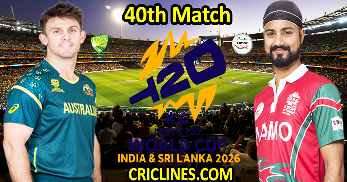 Australia vs Oman-Today Match Prediction-Dream11-ICC T20 World Cup 2026-40th Match-Who Will Win