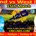 ENG vs WI-Today Match Prediction-Dream11-ICC T20 World Cup 2026-15th Match-Who Will Win
