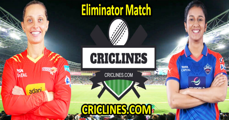 Gujarat Giants Women vs Delhi Capitals Women-Today Match Prediction-WPL T20 2026-Eliminator Match-Dream11-Who Will Win