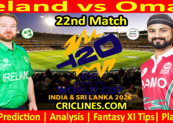 IRE vs MNA-Today Match Prediction-Dream11-ICC T20 World Cup 2026-22nd Match-Who Will Win
