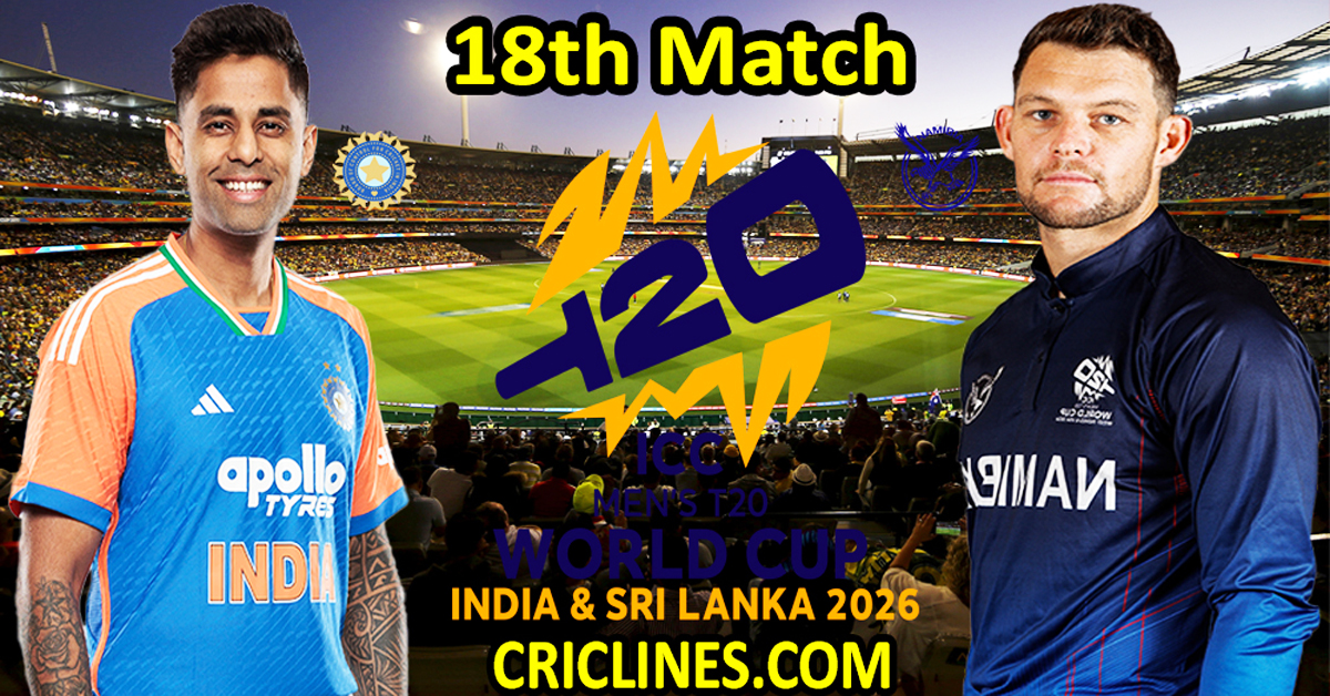 India vs Namibia-Today Match Prediction-Dream11-ICC T20 World Cup 2026-18th Match-Who Will Win