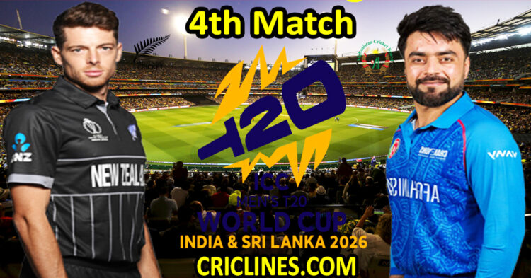 New Zealand vs Afghanistan-Today Match Prediction-Dream11-ICC T20 World Cup 2026-4th Match-Who Will Win