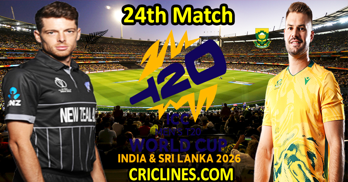 New Zealand vs South Africa-Today Match Prediction-Dream11-ICC T20 World Cup 2026-24th Match-Who Will Win