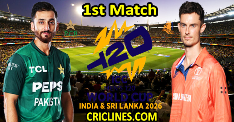 Pakistan vs Netherlands-Today Match Prediction-Dream11-ICC T20 World Cup 2026-1st Match-Who Will Win