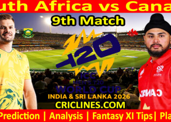 SA vs CAN-Today Match Prediction-Dream11-ICC T20 World Cup 2026-9th Match-Who Will Win