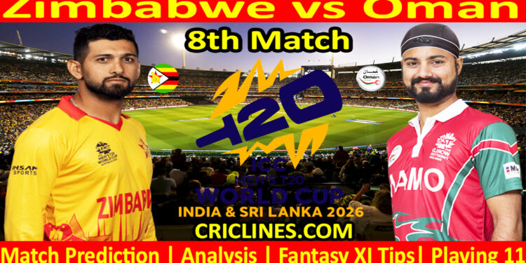 ZIM vs OMN-Today Match Prediction-Dream11-ICC T20 World Cup 2026-8th Match-Who Will Win