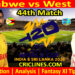 ZIM vs WI-Today Match Prediction-Dream11-ICC T20 World Cup 2026-44th Match-Who Will Win