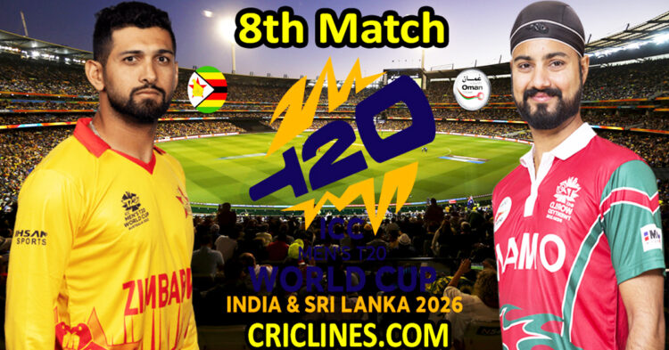 Zimbabwe vs Oman-Today Match Prediction-Dream11-ICC T20 World Cup 2026-8th Match-Who Will Win
