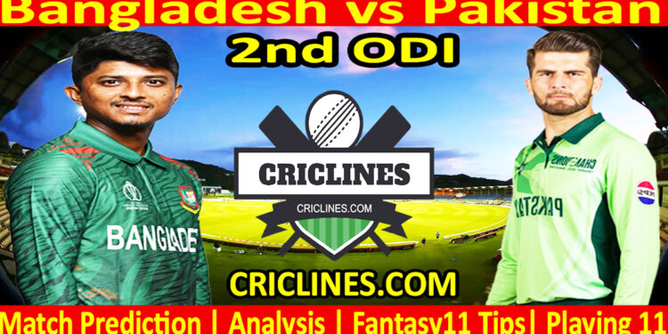BAN vs PAK-Today Match Prediction-2nd ODI-2026-Who Will Win