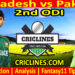 BAN vs PAK-Today Match Prediction-2nd ODI-2026-Who Will Win