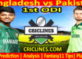 BAN vs PAK-Today Match Prediction-2nd ODI-2026-Who Will Win