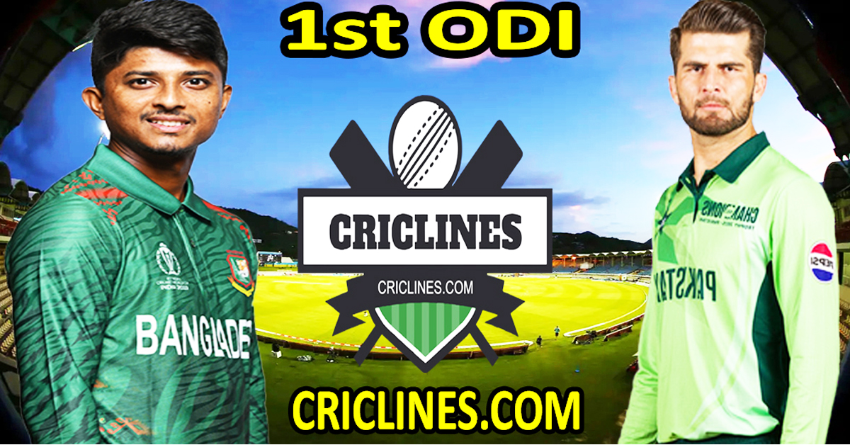 Bangladesh vs Pakistan-Today Match Prediction-2nd ODI-2026-Who Will Win