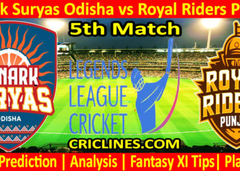 KSO vs RRP-Today Match Prediction-Dream11-Legend League 2026-LLC T20-5th Match-Who Will Win