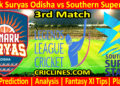 KSO vs SSS-Today Match Prediction-Dream11-Legend League 2026-LLC T20-3rd Match-Who Will Win