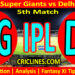 LSG vs DC-Today Match Prediction-IPL Match Today 2026-5th Match-Venue Details-Dream11-Toss Update-Who Will Win