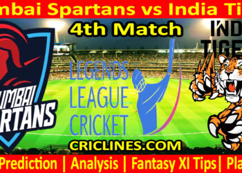 MST vs INDT-Today Match Prediction-Dream11-Legend League 2026-LLC T20-4th Match-Who Will Win