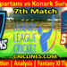 MST vs KSO-Today Match Prediction-Dream11-Legend League 2026-LLC T20-7th Match-Who Will Win