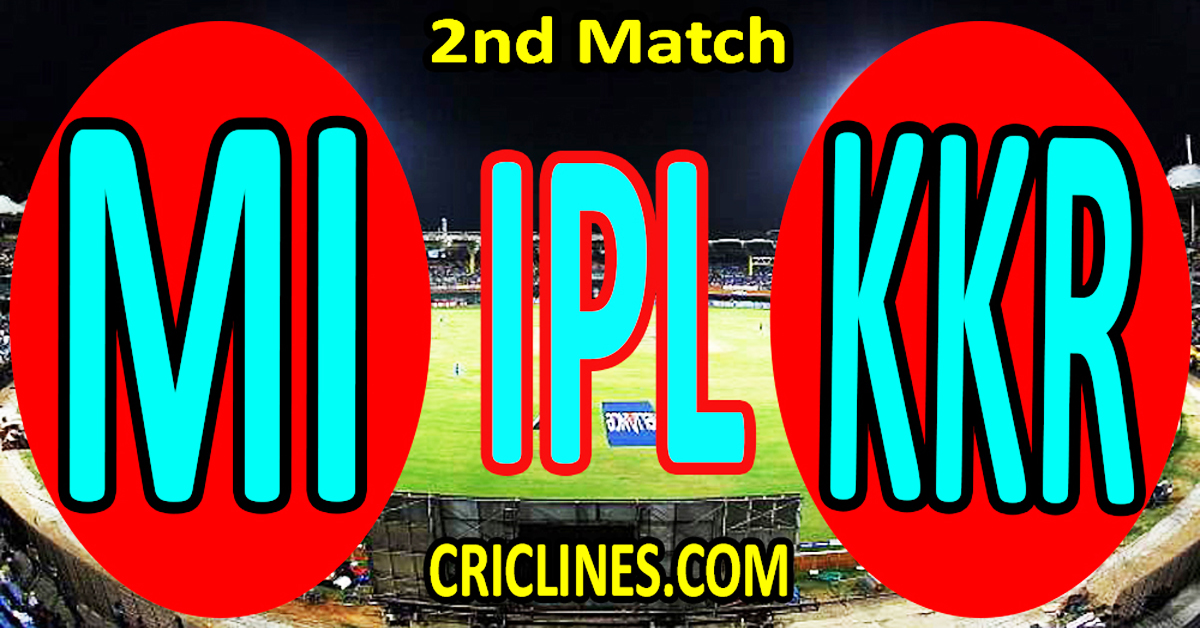 Mumbai Indians vs Kolkata Knight Riders-Today Match Prediction-IPL Match Today 2026-2nd Match-Venue Details-Dream11-Toss Update-Who Will Win