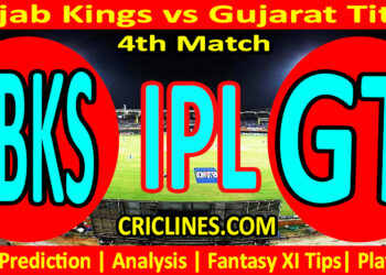 PBKS vs GT-Today Match Prediction-IPL Match Today 2026-4th Match-Venue Details-Dream11-Toss Update-Who Will Win