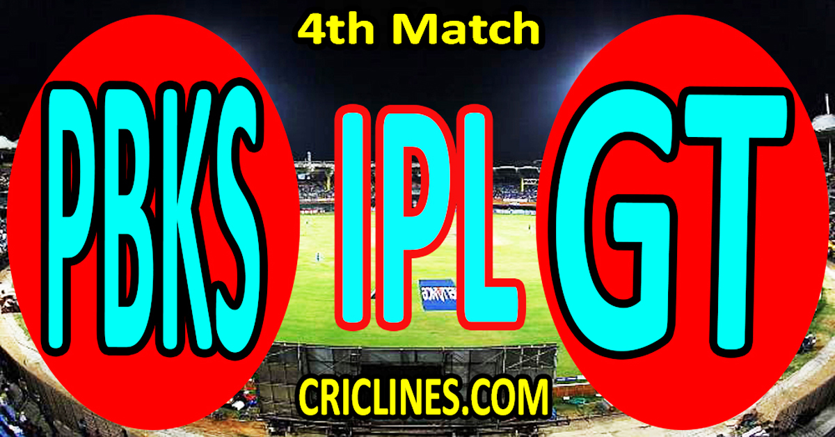 Punjab Kings vs Gujarat Titans-Today Match Prediction-IPL Match Today 2026-4th Match-Venue Details-Dream11-Toss Update-Who Will Win