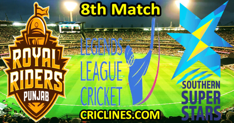 Royal Riders Punjab vs Southern Super Stars-Today Match Prediction-Dream11-Legend League 2026-LLC T20-8th Match-Who Will Win