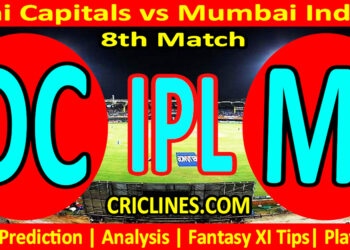 DC vs MI-Today Match Prediction-IPL Match Today 2026-8th Match-Venue Details-Dream11-Toss Update-Who Will Win