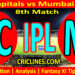DC vs MI-Today Match Prediction-IPL Match Today 2026-8th Match-Venue Details-Dream11-Toss Update-Who Will Win
