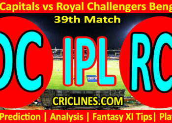 DC vs RCB-Today Match Prediction-IPL Match Today 2026-39th Match-Venue Details-Dream11-Toss Update-Who Will Win