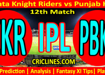 KKR vs PBKS-Today Match Prediction-IPL Match Today 2026-12th Match-Venue Details-Dream11-Toss Update-Who Will Win