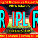 KKR vs RR-Today Match Prediction-IPL Match Today 2026-28th Match-Venue Details-Dream11-Toss Update-Who Will Win