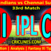MI vs CSK-Today Match Prediction-IPL Match Today 2026-33rd Match-Venue Details-Dream11-Toss Update-Who Will Win