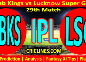 PBKS vs LSG-Today Match Prediction-IPL Match Today 2026-29th Match-Venue Details-Dream11-Toss Update-Who Will Win