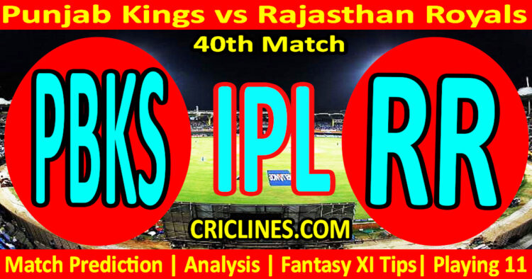 PBKS vs RR-Today Match Prediction-IPL Match Today 2026-40th Match-Venue Details-Dream11-Toss Update-Who Will Win
