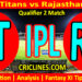 GT vs RR-Today Match Prediction-IPL Match Today 2026-Qualifier 2 Match-Venue Details-Dream11-Toss Update-Who Will Win