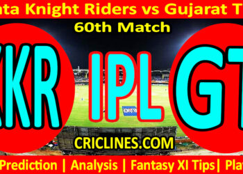KKR vs GT-Today Match Prediction-IPL Match Today 2026-60th Match-Venue Details-Dream11-Toss Update-Who Will Win