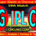 LSG vs CSK-Today Match Prediction-IPL Match Today 2026-59th Match-Venue Details-Dream11-Toss Update-Who Will Win