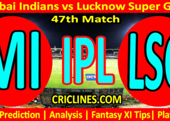 MI vs LSG-Today Match Prediction-IPL Match Today 2026-47th Match-Venue Details-Dream11-Toss Update-Who Will Win