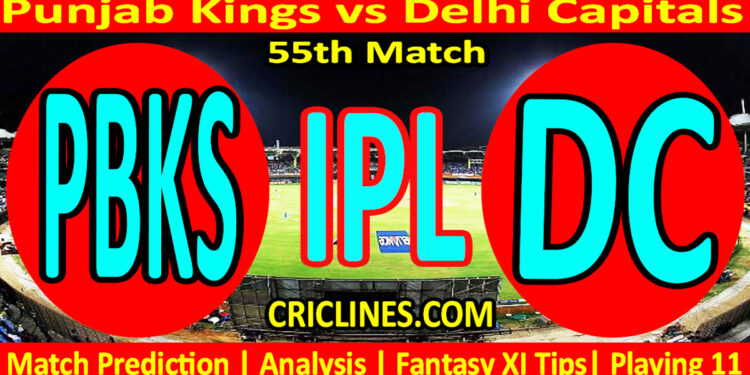 PBKS vs DC-Today Match Prediction-IPL Match Today 2026-55th Match-Venue Details-Dream11-Toss Update-Who Will Win