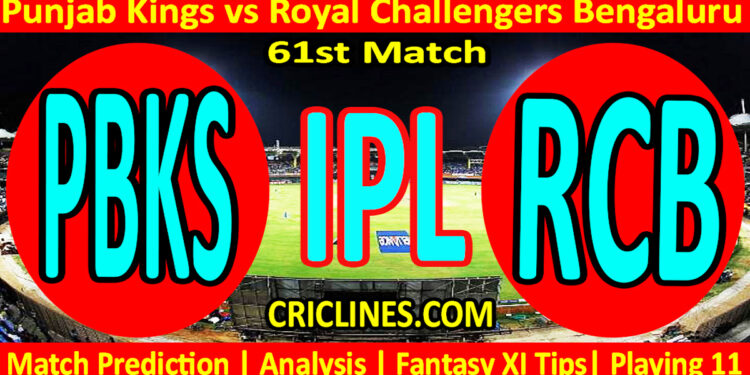 PBKS vs RCB-Today Match Prediction-IPL Match Today 2026-61st Match-Venue Details-Dream11-Toss Update-Who Will Win