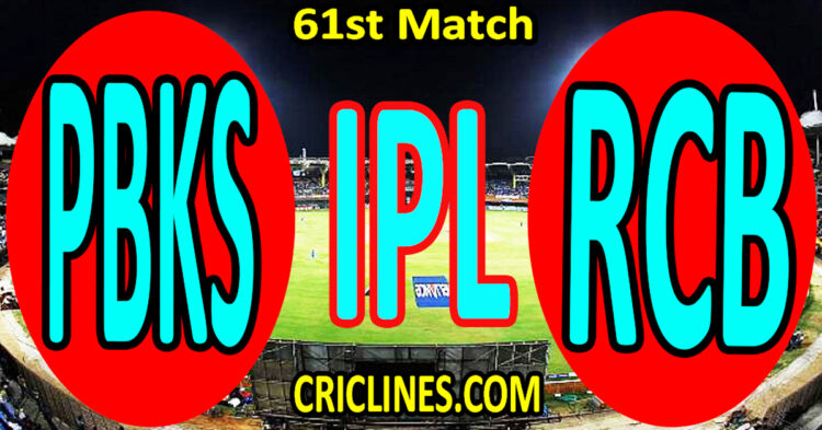 Punjab Kings vs Royal Challengers Bengaluru-Today Match Prediction-IPL Match Today 2026-61st Match-Venue Details-Dream11-Toss Update-Who Will Win