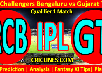 RCB vs GT-Today Match Prediction-IPL Match Today 2026-Qualifier 1 Match-Venue Details-Dream11-Toss Update-Who Will Win